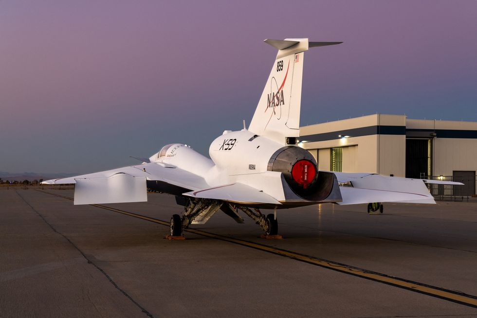 Nasa shows off brand new supersonic aircraft that can fly London to New ...