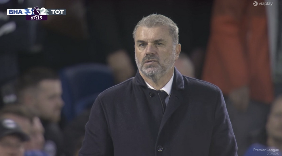 Ange Postecoglou branded 'clueless' as Tottenham collapse against Brighton despite two-goal lead