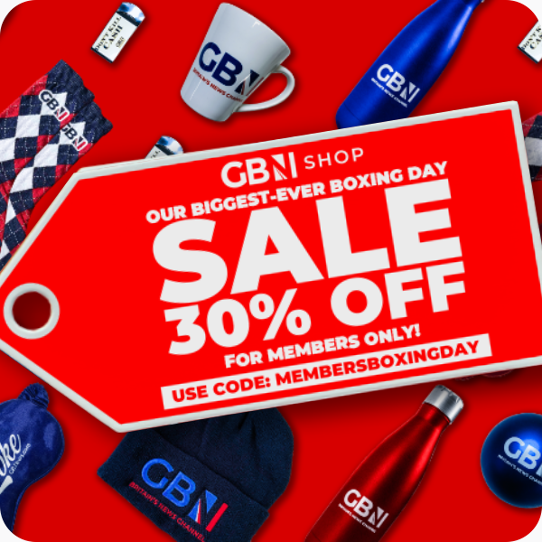 GB News Shop Boxing Day Sale