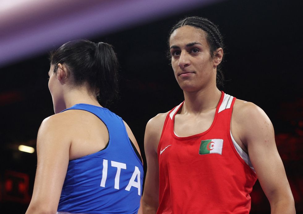 Imane Khelif is through to the quarter-finals of the 66kg category