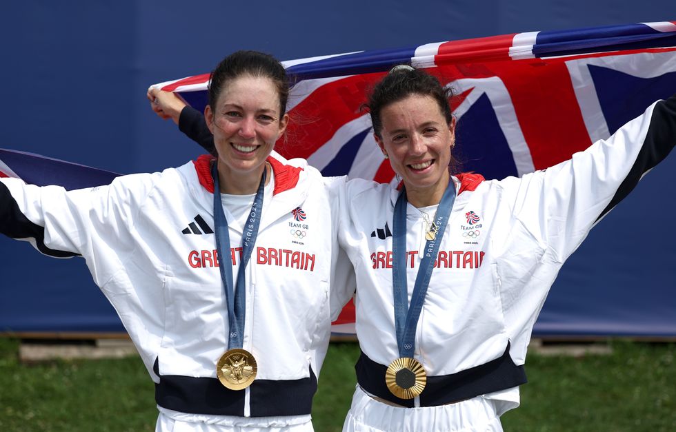 Imogen Grant and Emily Craig won gold in the women's double sculls