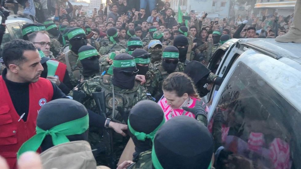 Israeli hostages freed by Hamas