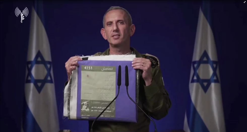 Israeli military spokesman Daniel Hagari