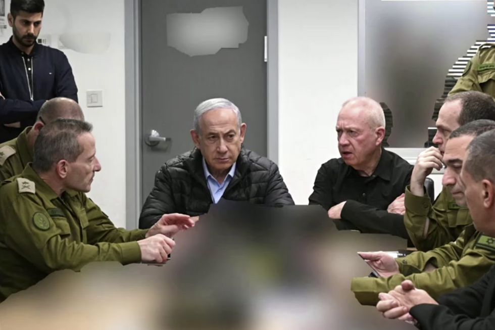 Israeli war room