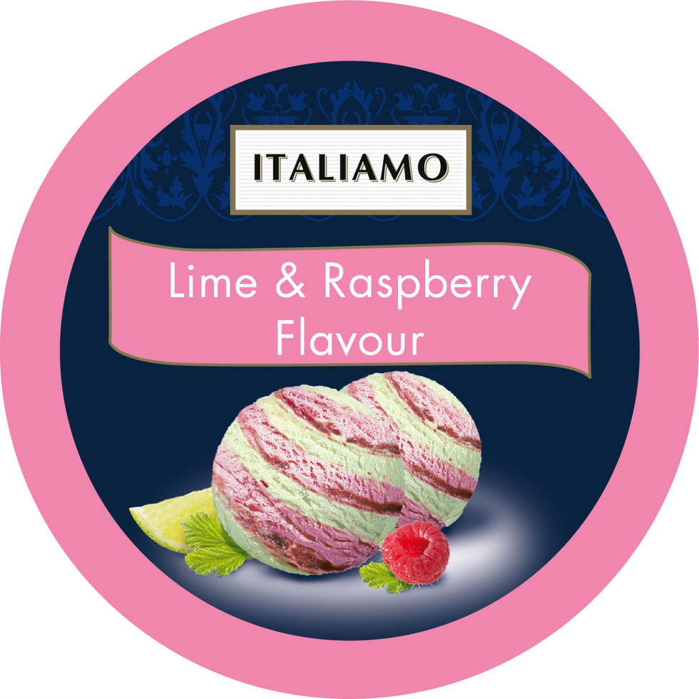 Italiamo Lime & Raspberry Flavour