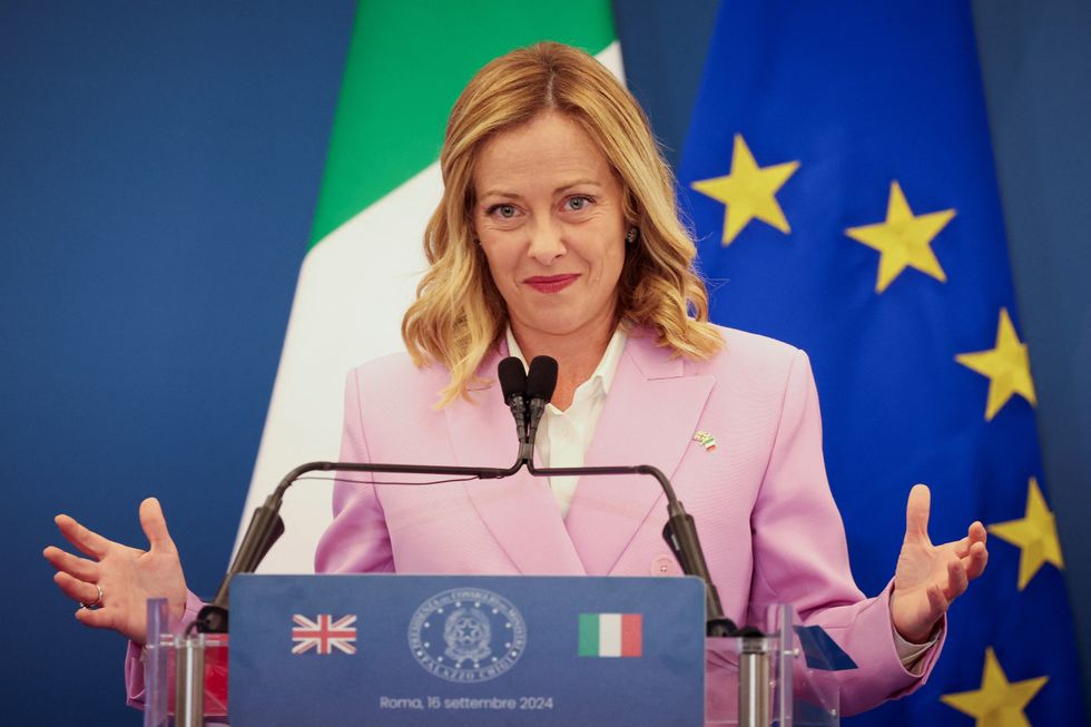 Italian PM Giorgia Meloni