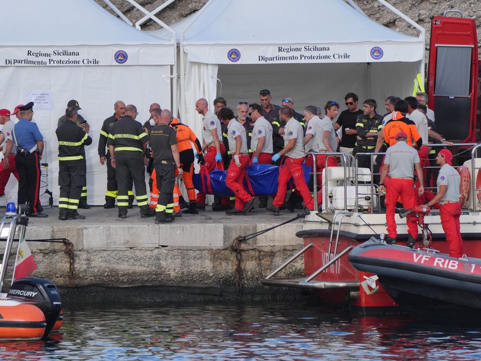 Italian search team