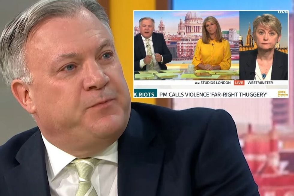 ITV GMB: Ed Balls and Yvette Cooper