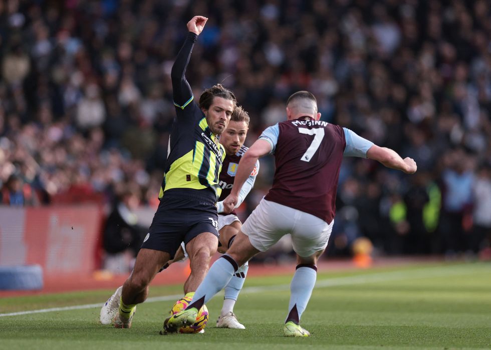 Jack Grealish Aston Villa Man CIty