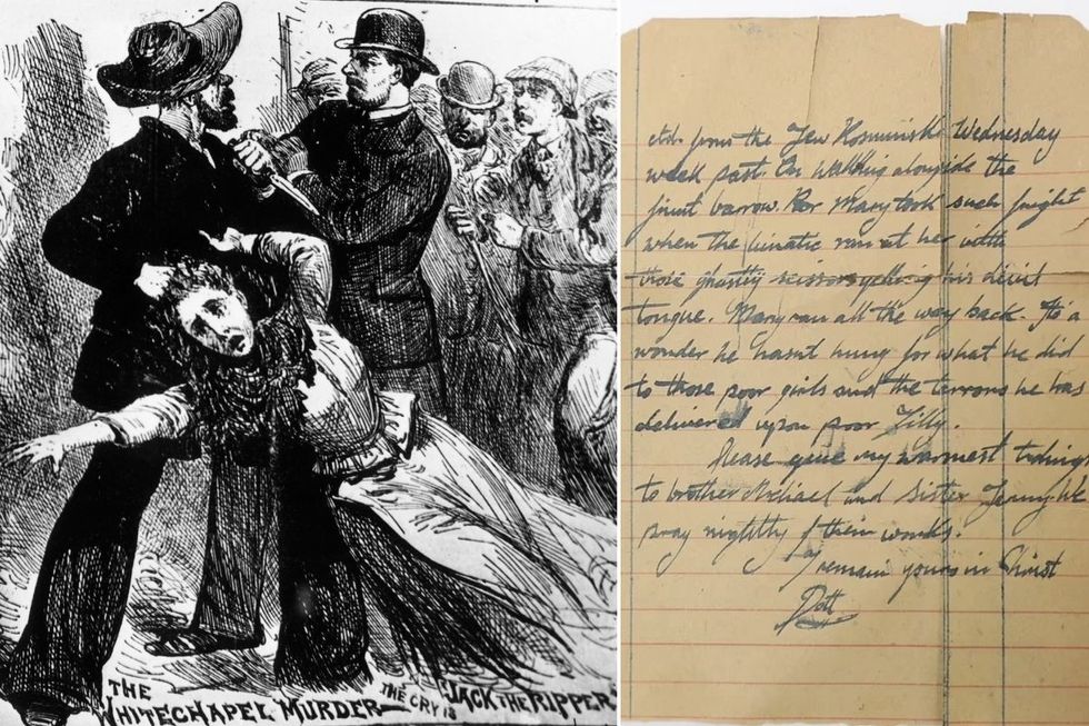 'Jack the Ripper' identity seemingly REVEALED in 14-line letter unexpectedly found hidden in old book