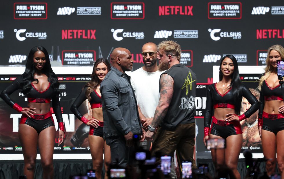 Jake Paul and Mike Tyson fight on Friday night