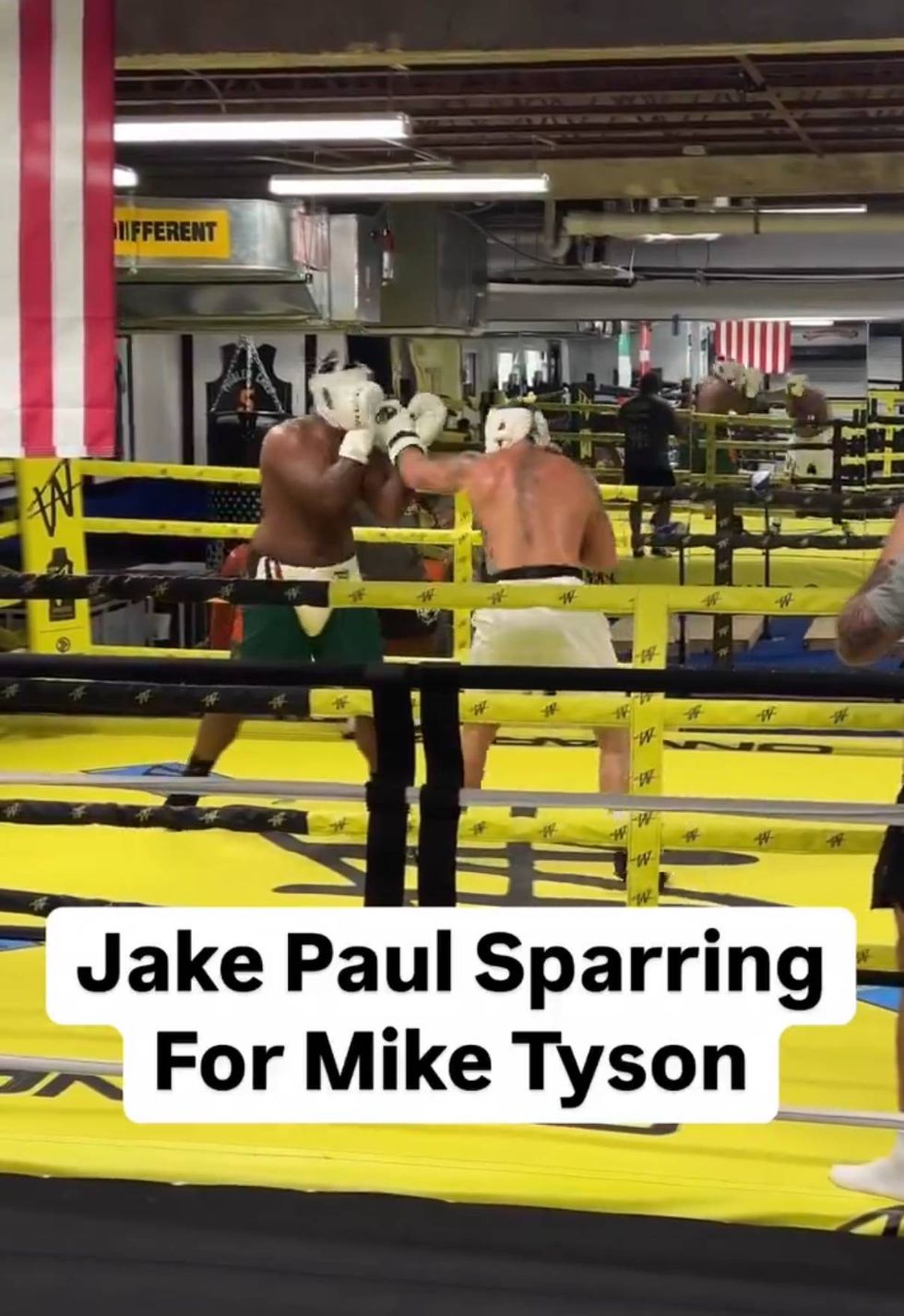 Jake Paul's training footage failed to impress many viewers