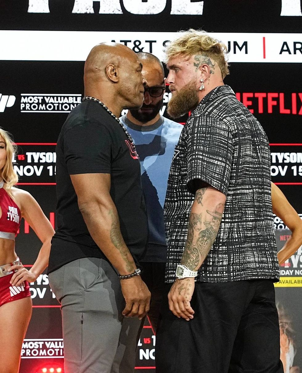 Jake Paul will fight Mike Tyson on November 15