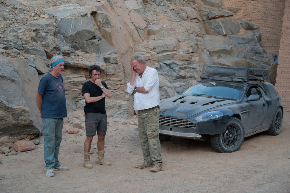 James May, Richard Hammond and Jeremy Clarkson