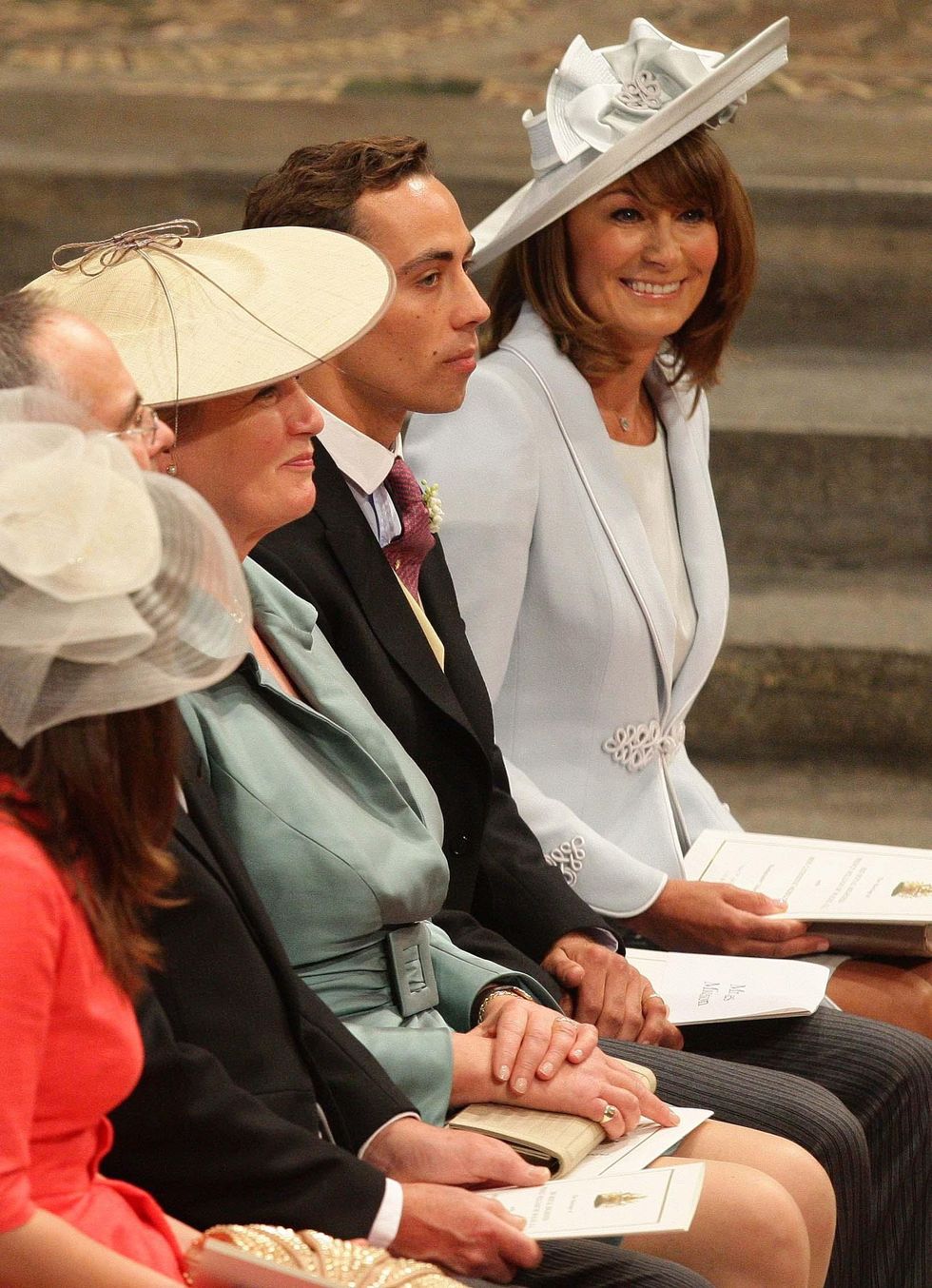 James Middleton and Carole Middleton