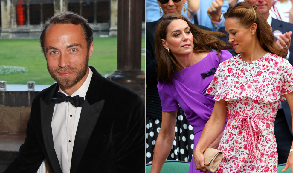 James Middleton, Kate Middleton and Pippa Middleton