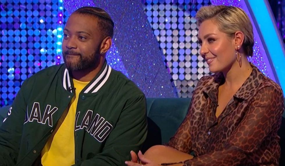 JB Gill and Amy Dowden