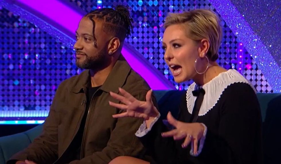 JB Gill and Amy Dowden