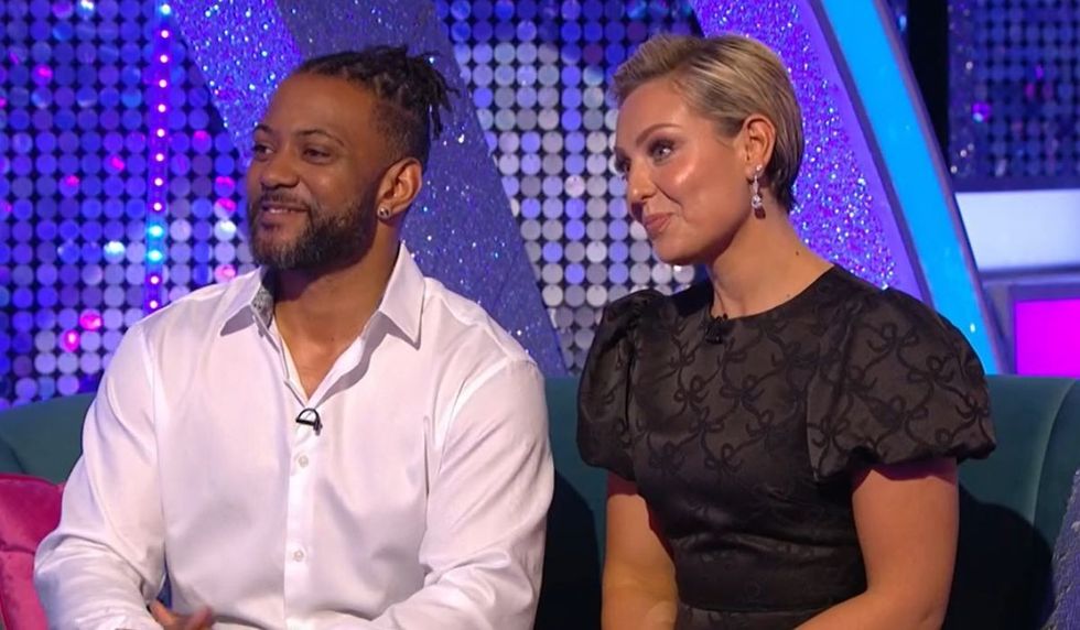 JB Gill and Amy Dowden