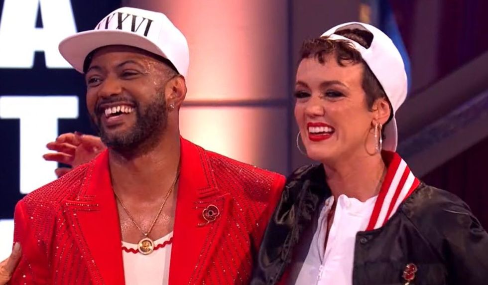 JB Gill and Lauren Oakley