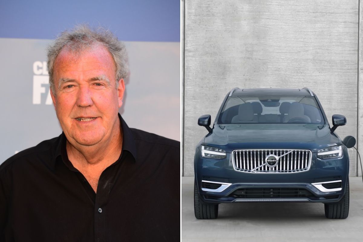 Jeremy Clarkson and a Volvo XC90