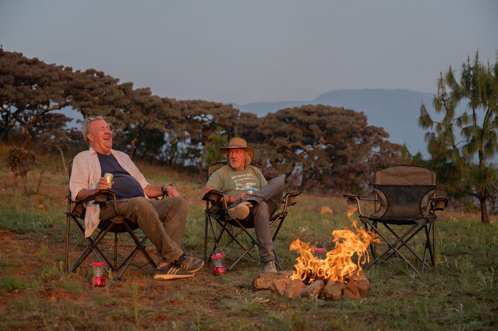 Jeremy Clarkson and James May