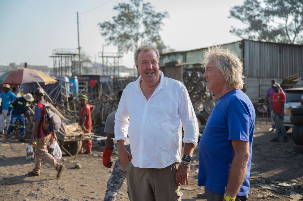 Jeremy Clarkson and James May