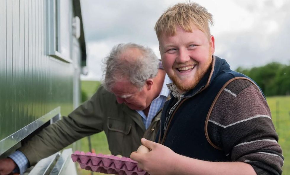 Clarkson's Farm's Kaleb Cooper fights tears as he shares devastating ...