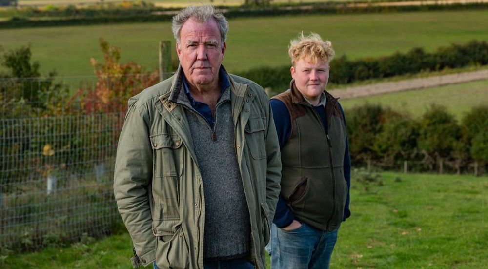 Jeremy Clarkson and Kaleb Cooper