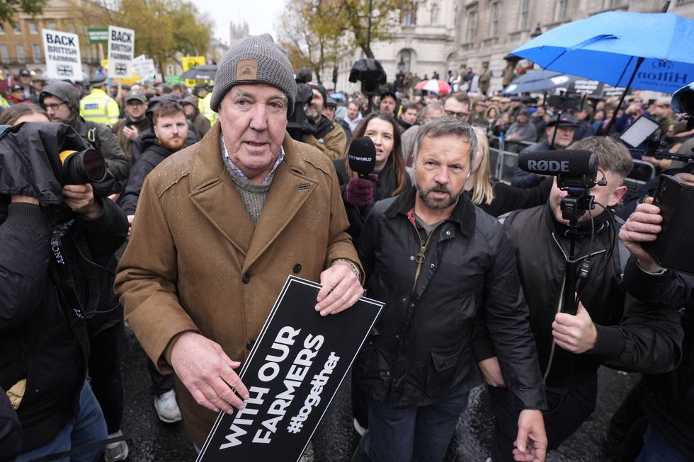 Jeremy Clarkson farmer's protest