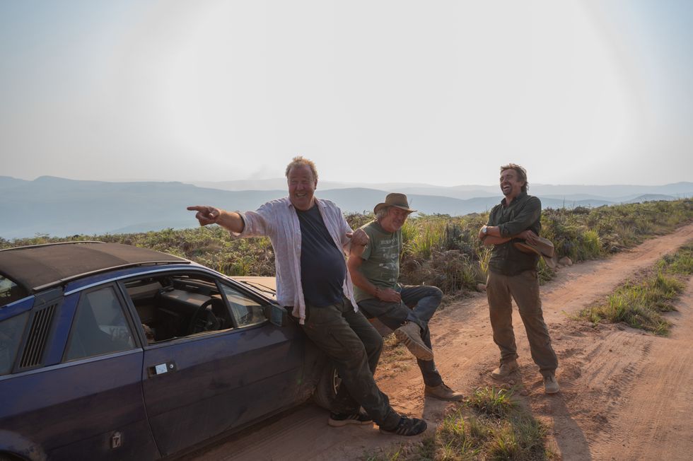 Jeremy Clarkson, James May and Richard Hammond