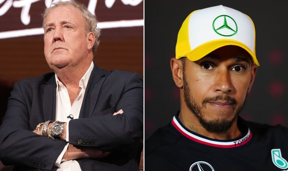 Jeremy Clarkson Lewis Hamilton