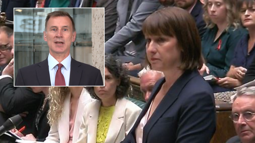 Jeremy Hunt and Rachel Reeves