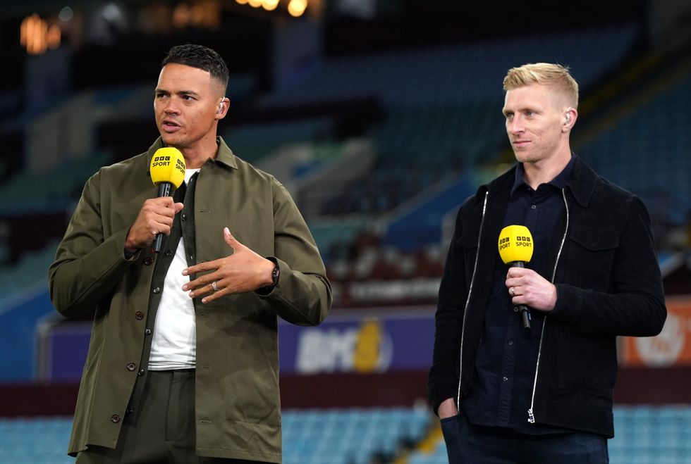 Jermaine Jenas wasn't able to speak too much on the allegations against him