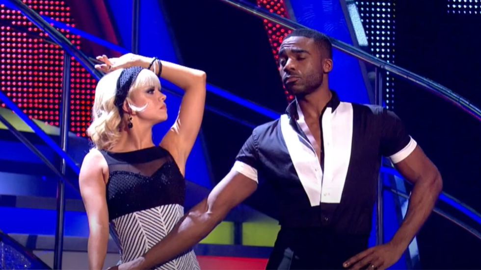 Joanne Clifton and Ore Oduba