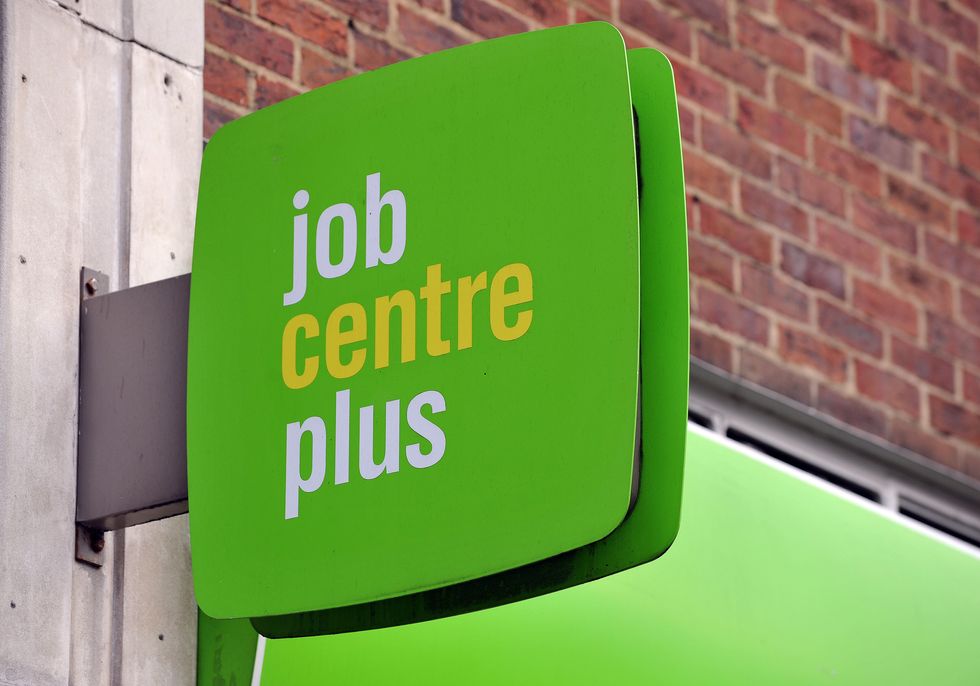 Jobcentre Plus sign