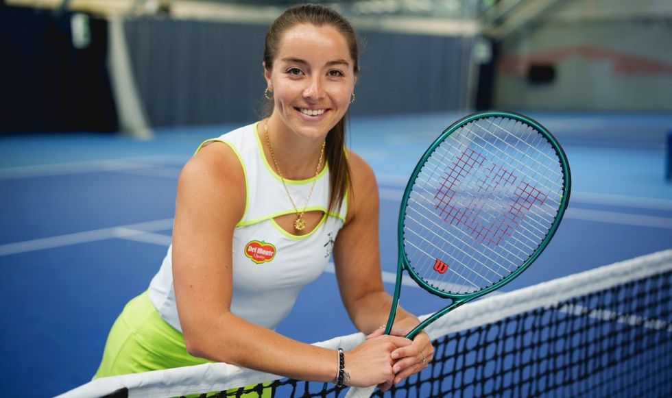 Jodie Burrage is in action this week in Portugal