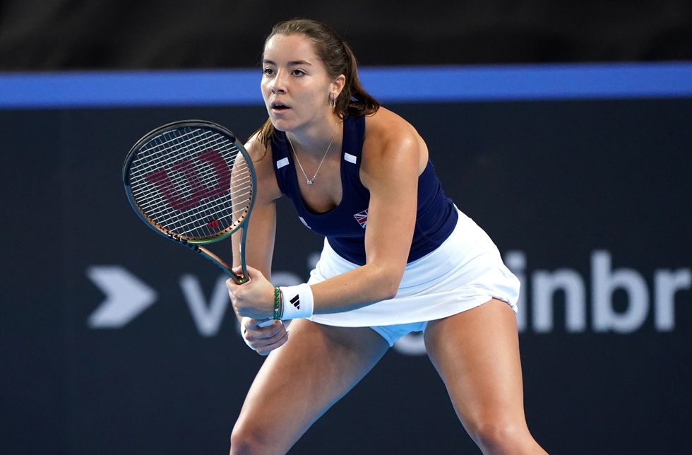 Jodie Burrage will be pushing to be back in the Billie Jean King Cup squad