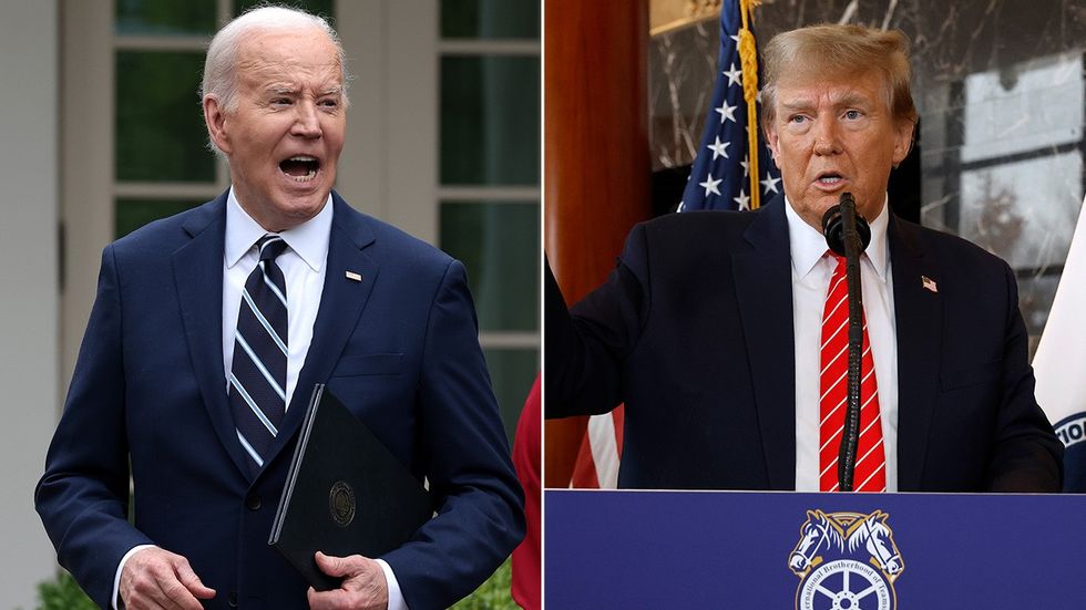 Joe Biden and Donald Trump