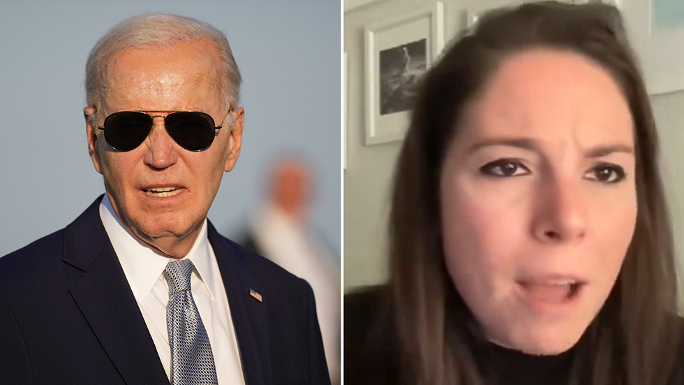 Joe Biden and Emma Jo-Morris