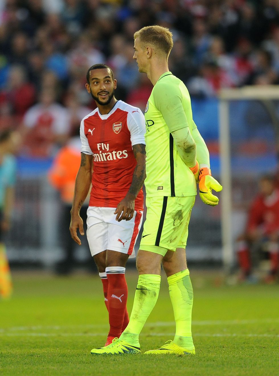 Joe Hart Theo Walcott