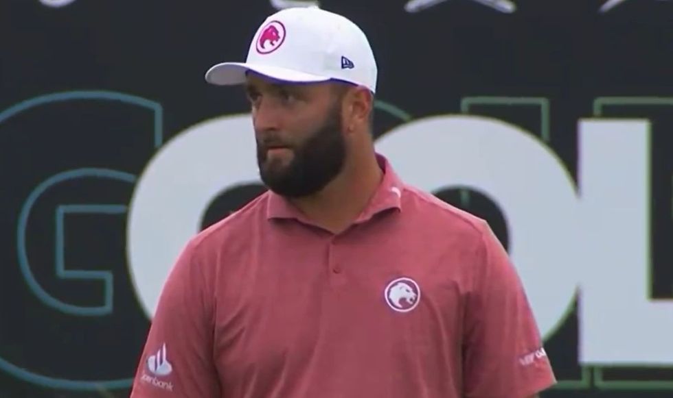 Jon Rahm stared down the spectator