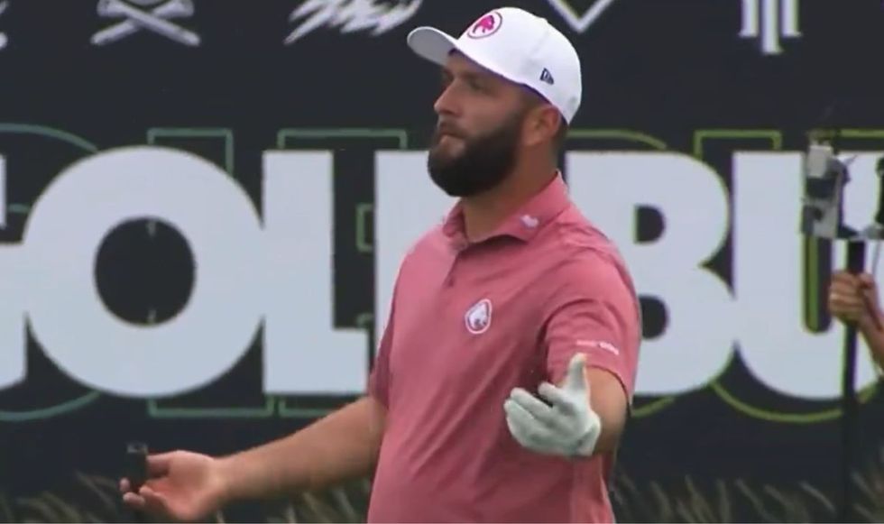 Jon Rahm was furious with one spectator