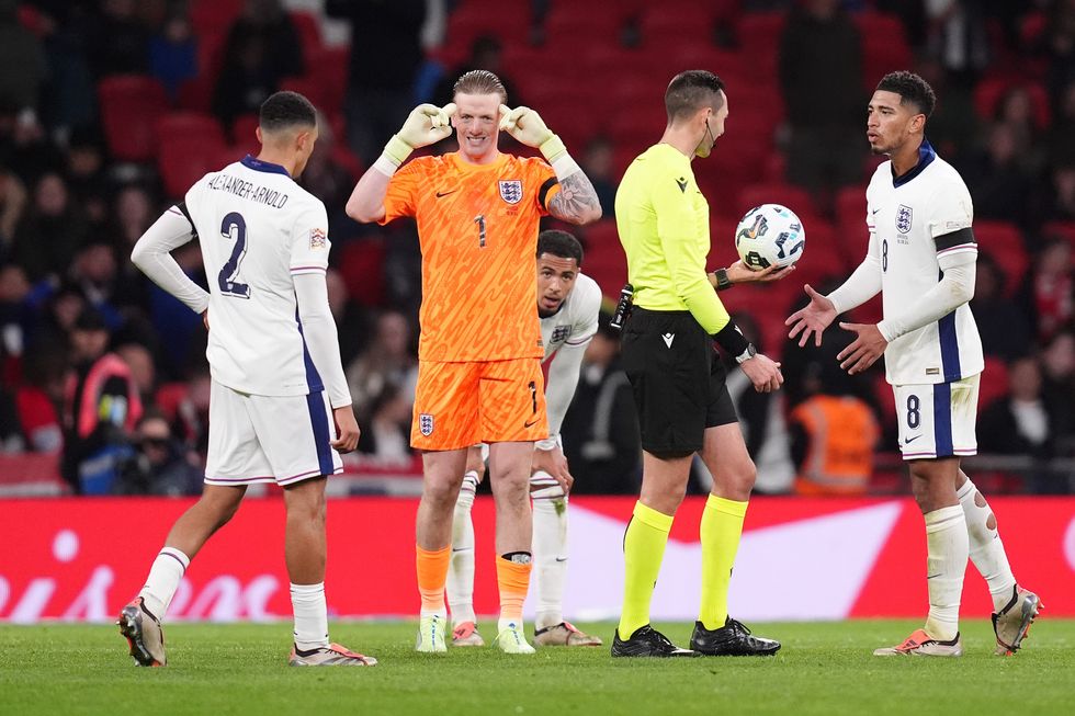 Jordan Pickford England Greece