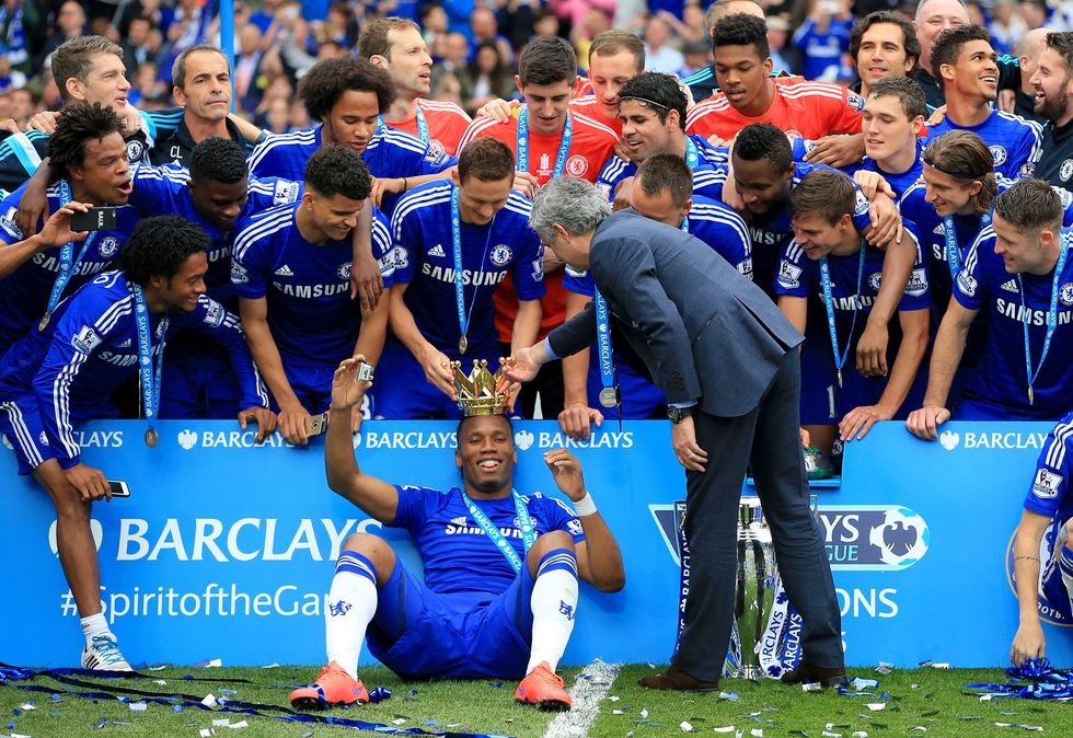 Jose Mourinho Didier Drogba