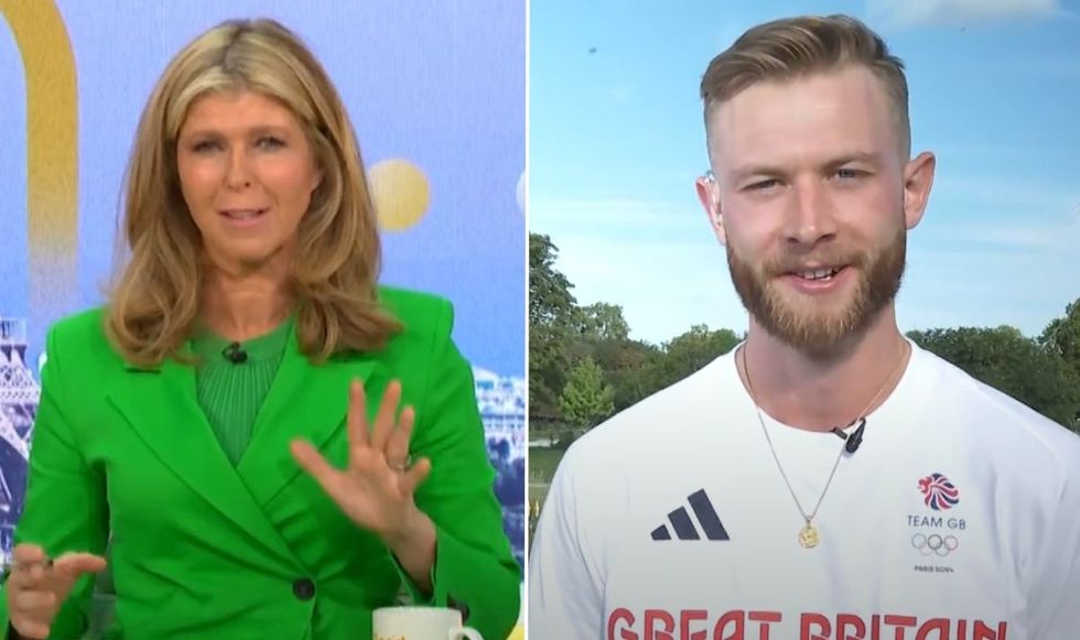 Josh Kerr corrected Kate Garraway