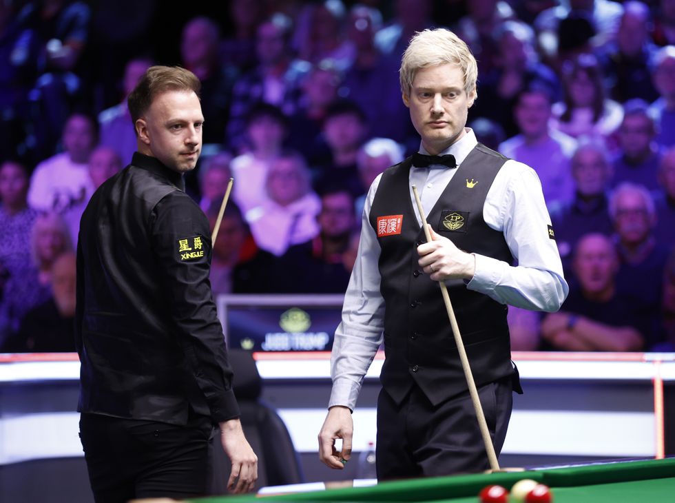 Judd Trump was up against Neil Robertson