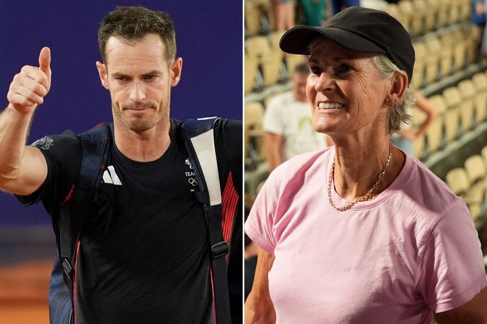 Judy Murray Andy Murray Olympics