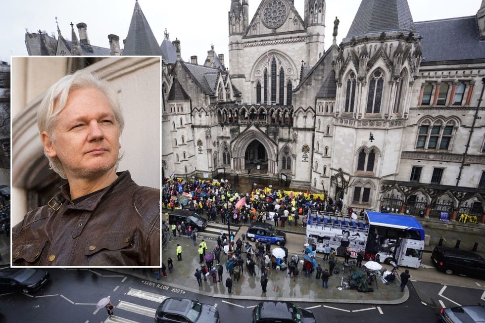 Julian Assange and Royal Courts of Justice