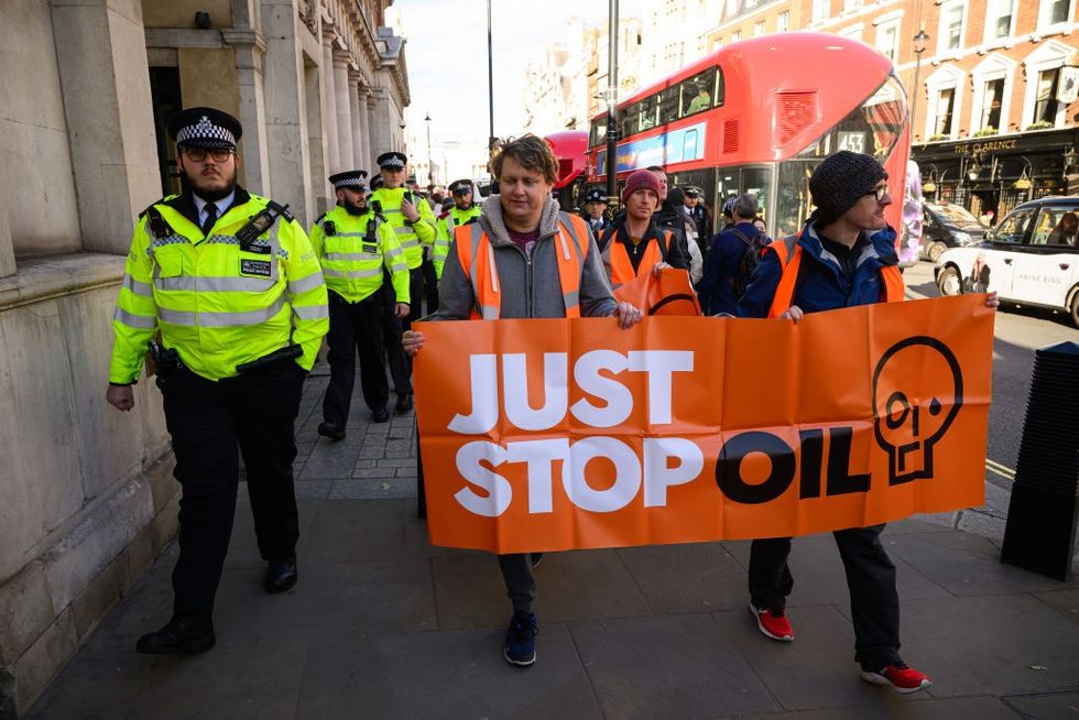 Just Stop Oil protest